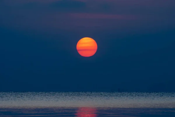 Paisaje del cielo al atardecer — Foto de Stock