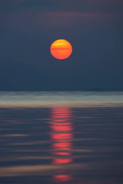 Paisaje del cielo al atardecer — Foto de Stock