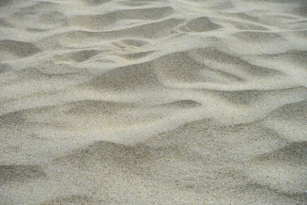 Closeup of sand pattern of a beach in the summer — Stock Photo, Image