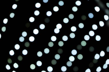 Festival arka planda Bokeh ışık.