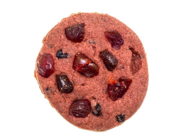 Nahaufnahme Erdbeer Gaba Ricberry Cookie — Stockfoto