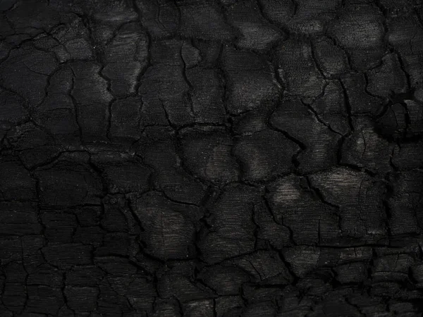 La superficie del fondo de carbón vegetal . — Foto de Stock
