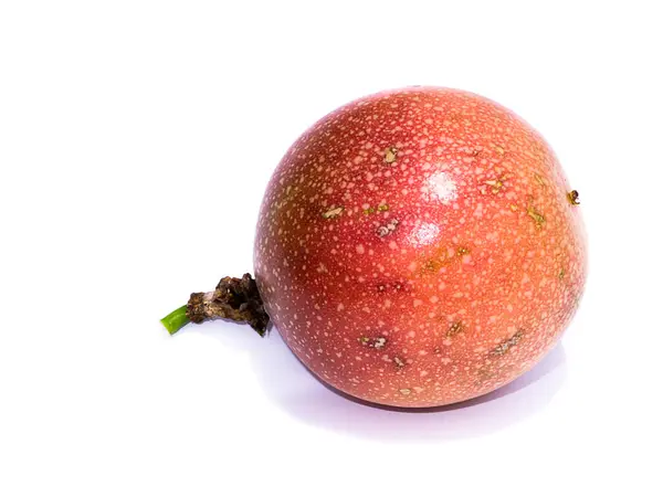 粉红激情水果白底 食物健康概念 — 图库照片