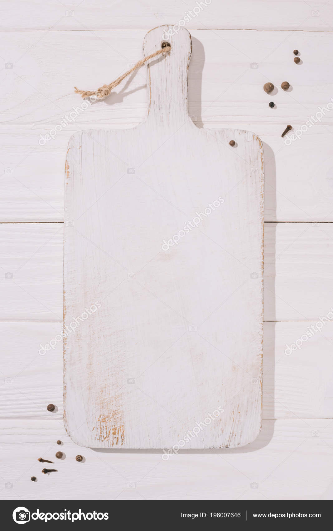 White wood clearance cutting board