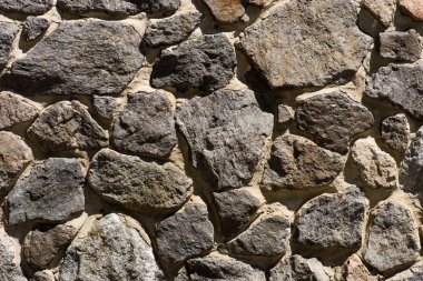 full frame image of stone wall background  clipart