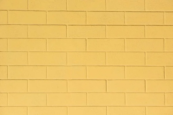 Full Frame Image Painted Yellow Wall Background — Stock Photo, Image