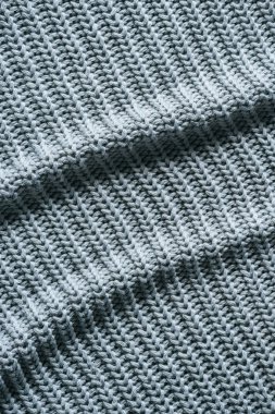 dalgalı gri yünlü kumaş arka plan tam kare görüntü