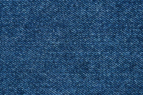 Image Plein Cadre Fond Tissu Denim Bleu — Photo