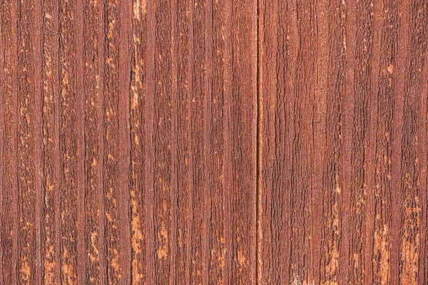 Close View Bright Brown Aged Wooden Background — Free Stock Photo