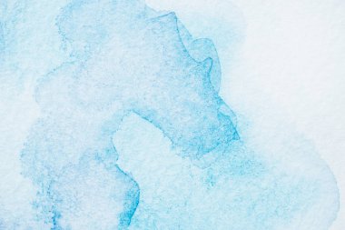 abstract light watercolor blue texture clipart