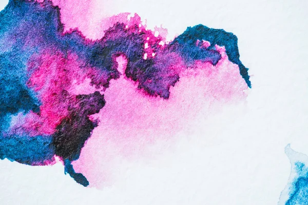 Абстрактный Фон Розовым Фиолетовым Акварелью Пятна — стоковое фото