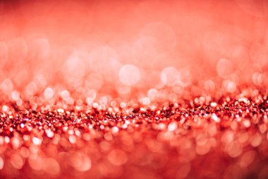 Noel arka plan kırmızı glitter ve bokeh