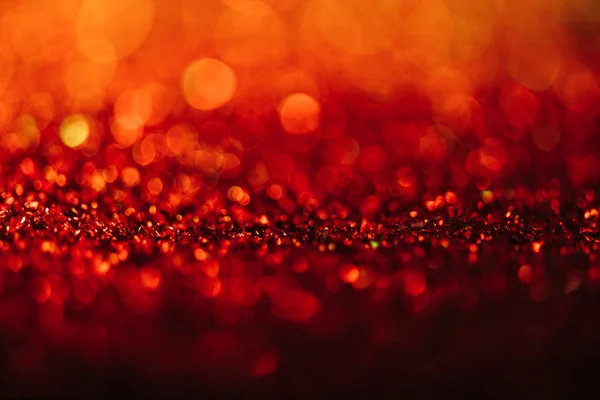 Abstract Christmas Background Red Blurred Glitter — Stock Photo, Image