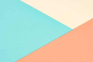 minimalist modern sarı, mavi ve turuncu arka plan kopya alanı ile