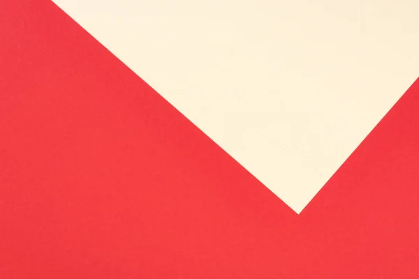 ミニマル モダンな赤と黄色の抽象的な背景コピー スペース — ストック写真