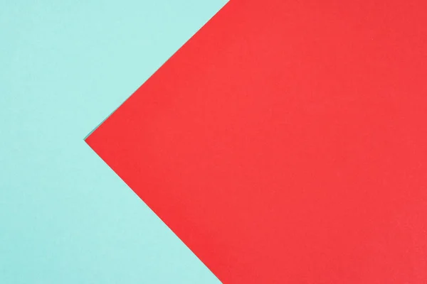 シンプル モダンな青と赤と抽象的な背景コピー スペース — ストック写真