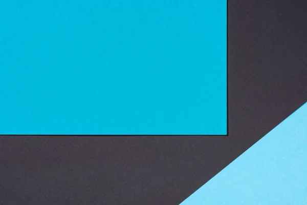 Minimalistische Moderne Blauwe Zwarte Abstracte Achtergrond Met Kopie Ruimte — Stockfoto