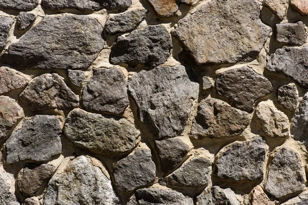 Image plein cadre de fond de mur de pierre — Photo de stock