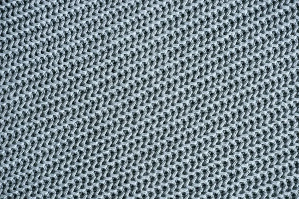 Full frame image of grey woolen fabric background — Stock Photo