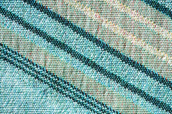 Imagen de marco completo de tela textil con fondo de patrón abstracto - foto de stock