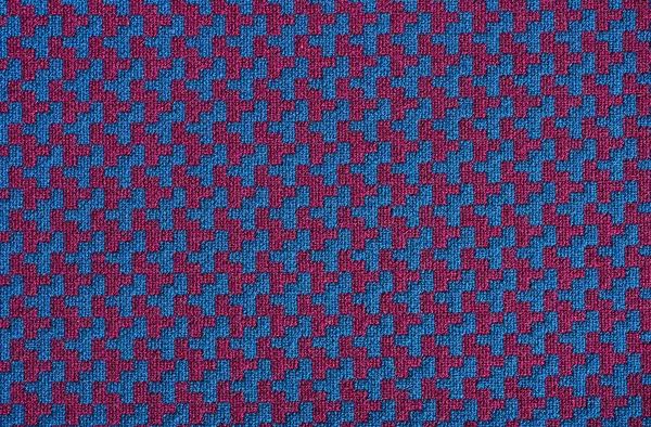 Imagen de marco completo de tela textil con fondo de patrón abstracto - foto de stock