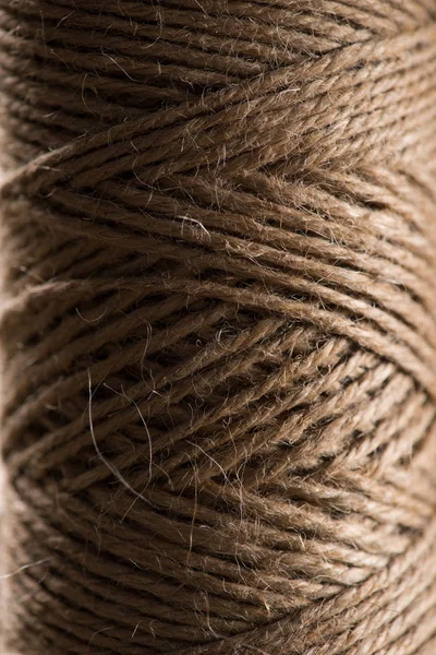 Full frame image of beige string backround — Stock Photo