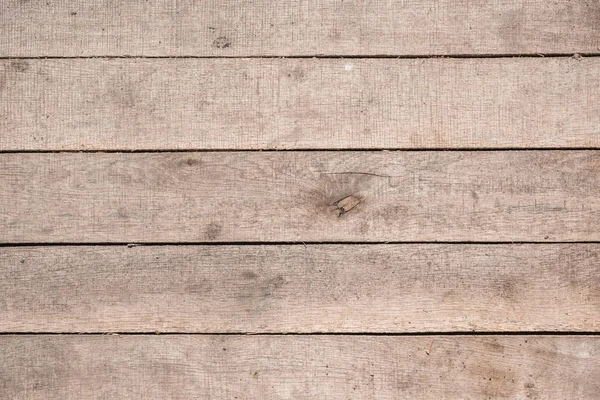 Top view of grunge wooden background with horizontal planks — Stock Photo