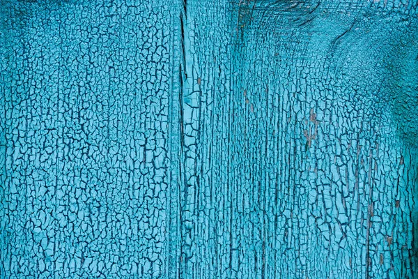 Full frame of grungy blue wooden texture as background — Stock Photo