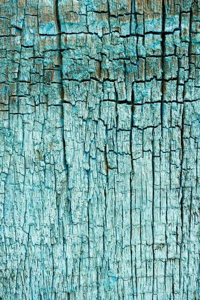 Full frame of old turquoise wooden texture as backdrop — Stock Photo