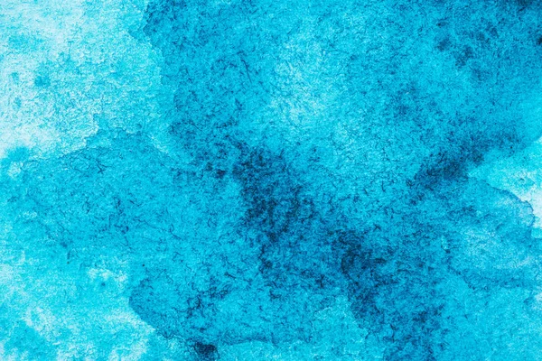 Абстрактний яскравий акварельний синій фон — стокове фото