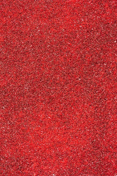 Red sequin shiny Christmas background — Stock Photo