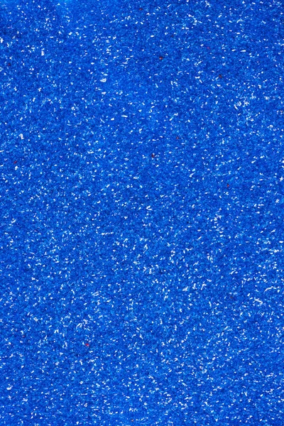 Blue sequin shiny Christmas background — Stock Photo
