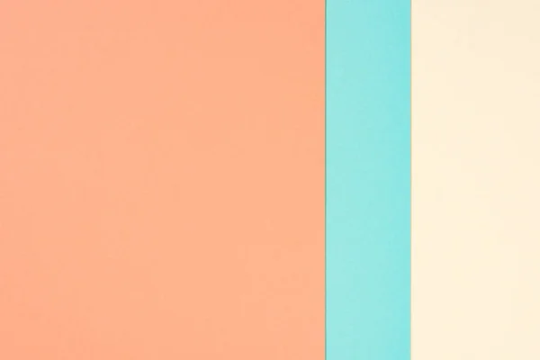Minimalista moderno giallo, blu e arancione sfondo astratto con spazio copia — Foto stock