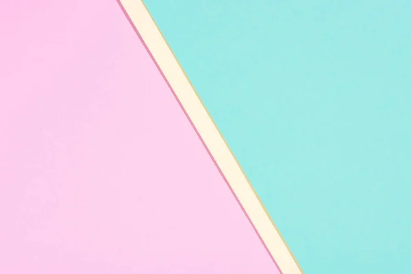 Минималистичный современный желтый, синий и розовый абстрактный фон с копировальным пространством — Stock Photo