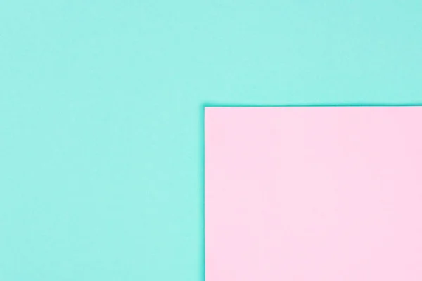 Simple modern blue and pink abstract background with copy space — Stock Photo