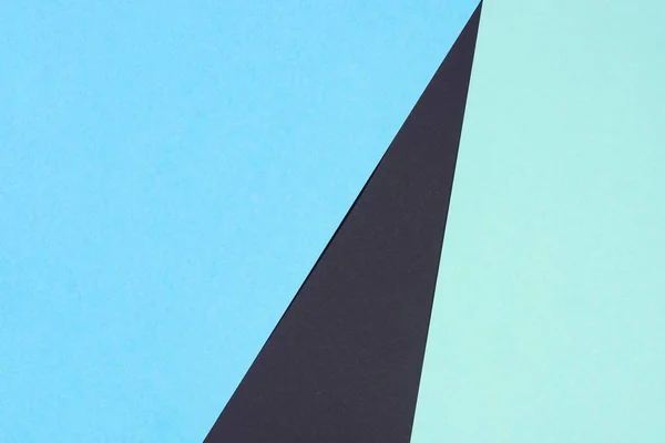 Абстрактный современный синий и черный фон с копировальным пространством — стоковое фото