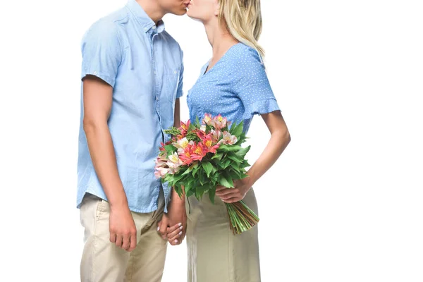 Περικομμένη Εικόνα Δυο Φιλιά Απομονωθεί Λευκό — Δωρεάν Φωτογραφία
