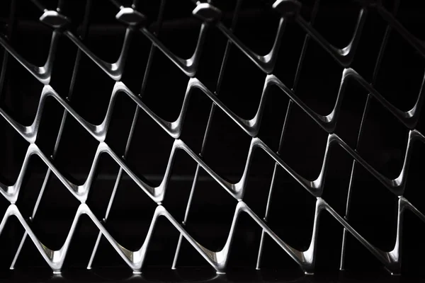 Full Frame Car Metal Grating Background — Stock Photo, Image