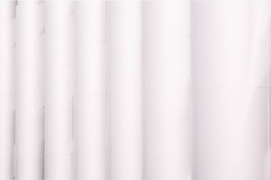 full frame view of traditional white columns background clipart
