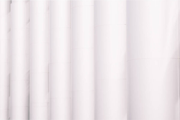 full frame view of traditional white columns background
