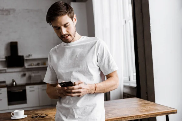 Handsome Young Man Home — Free Stock Photo