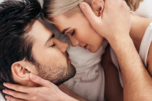 ᐈ Couple laying in bed stock photos, Royalty Free couple laying bed images | download on Depositphotos® ᐈ Couple laying in bed stock photos, Royalty Free couple laying bed images | download on Depositphotos®