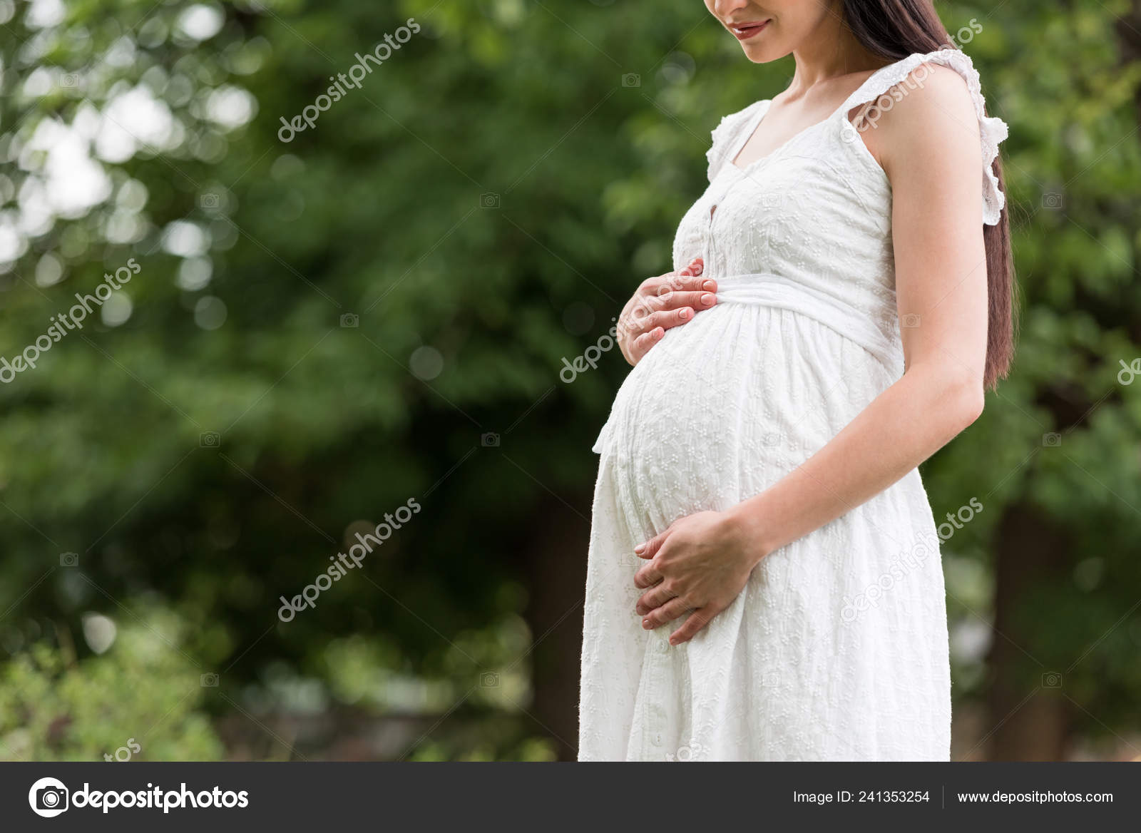 Pregnant belly dress