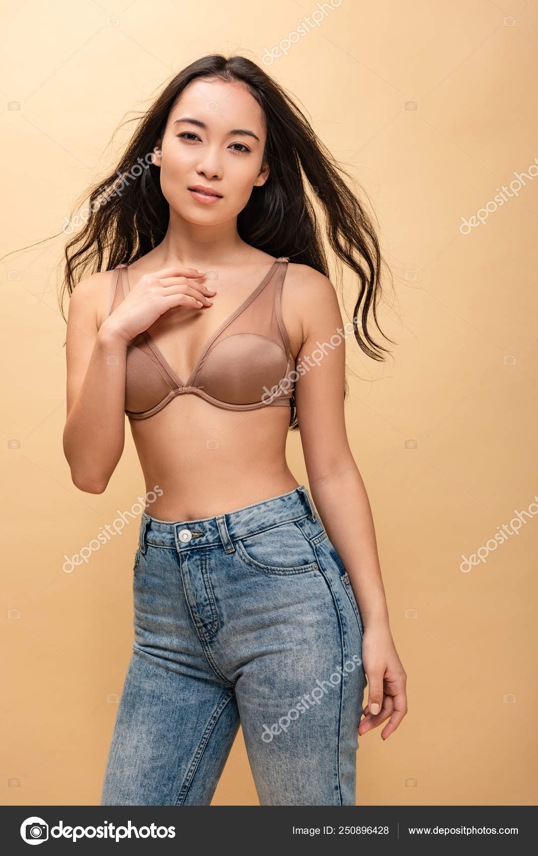asian girls in jeans