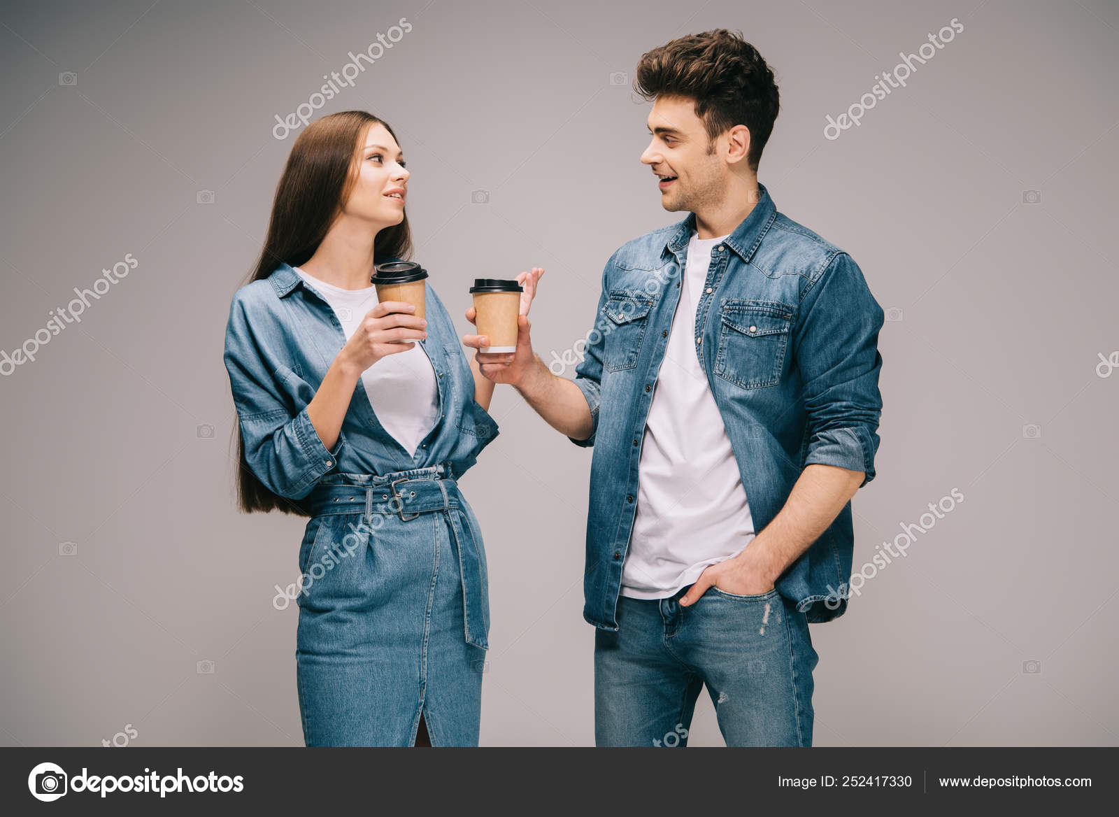 girlfriend denim dress