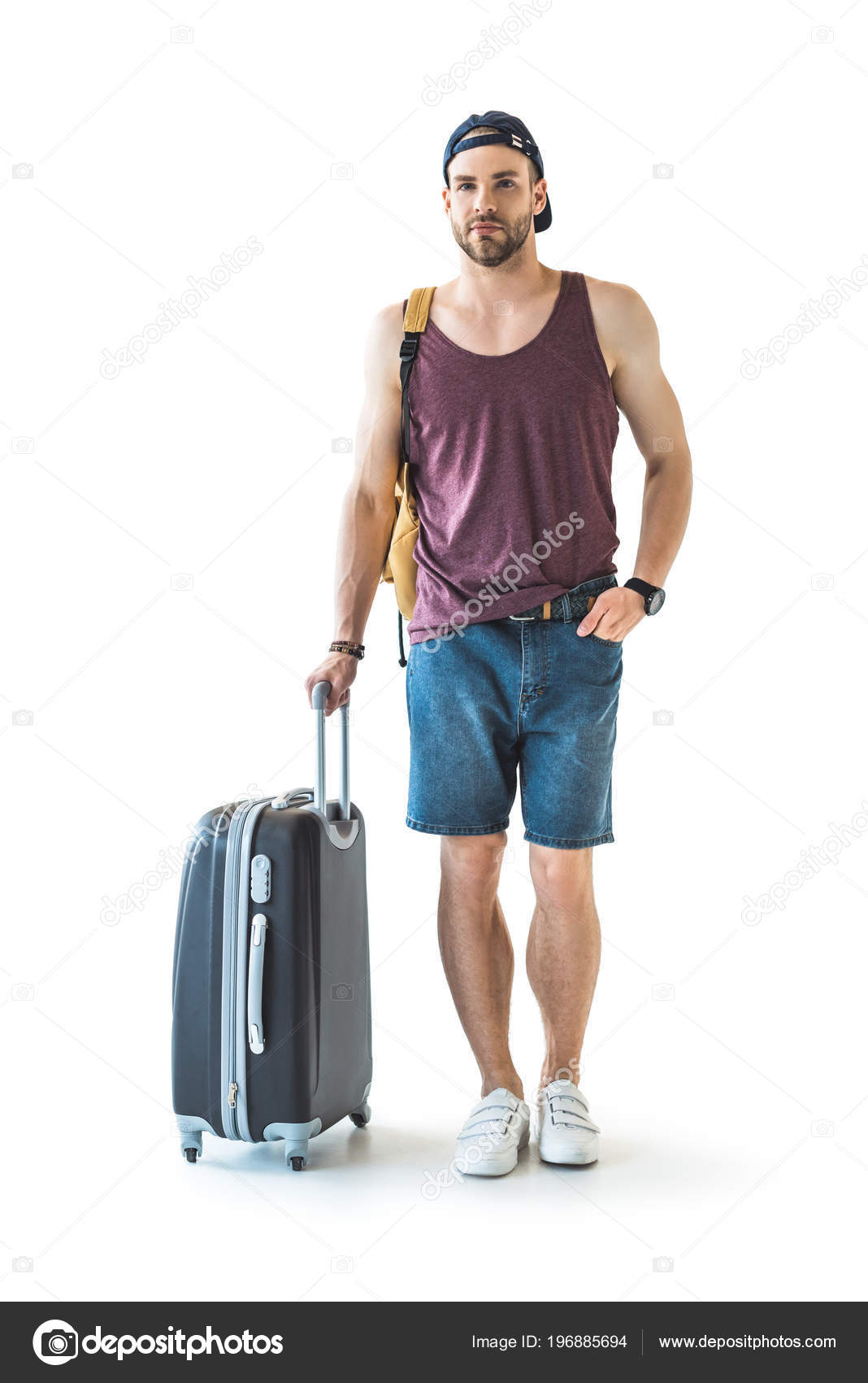 male suitcase