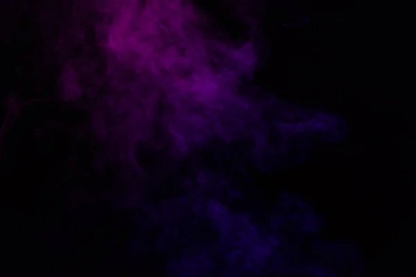 spiritual black background with purple smoke