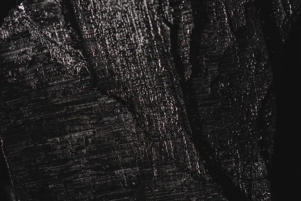 带复制空间的纹理木炭的黑色背景 — 图库照片