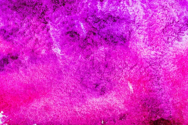 Top view of pink watercolor spill with copy space — Stock Photo