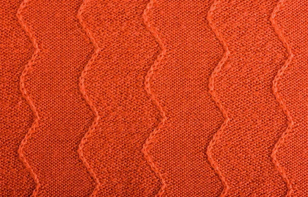 Tessuto a maglia di corallo con motivo, colore del concetto 2019 — Foto stock